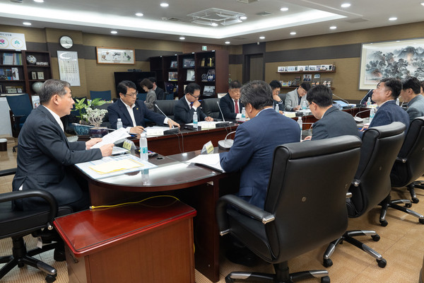 ▲ 미추2구역 관련 정책 소통 간담회 개최 모습.
