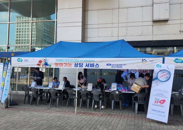▲ 파주시 찾아가는 상담 서비스 관련 사진.