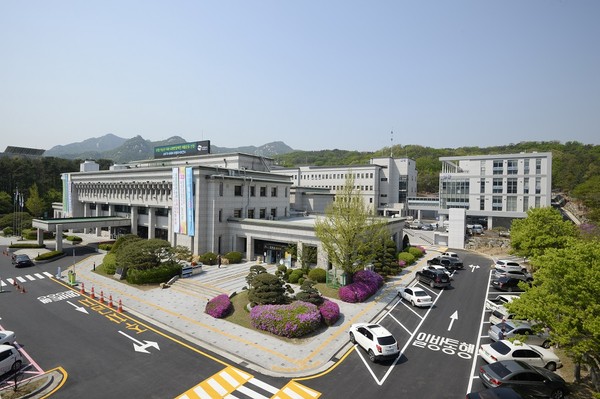 ▲ 의정부시청 전경.