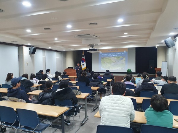 ▲ 월간천문학 특별강좌 운영 모습.
