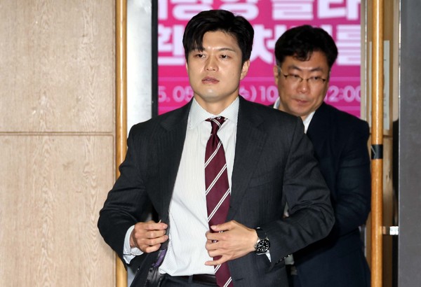 ▲ 굳은 표정의 김용태 비대위원장. /뉴시스