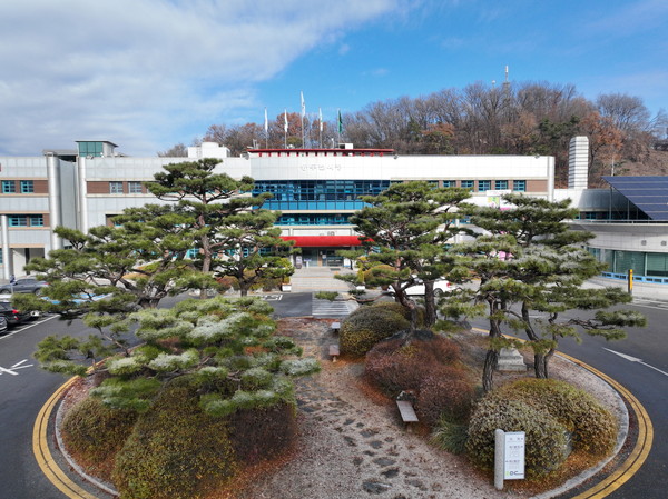 ▲ 동두천시청 전경.