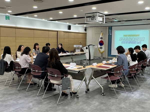 ▲ 오산시 '2025년 제1회 지역청년고용협의체 회의' 개최 모습.