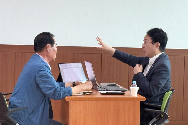 ▲ 찾아가는 무료법률상담실 운영 모습.
