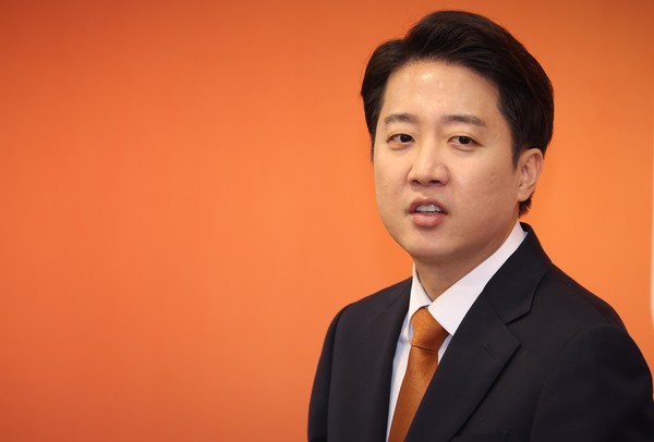 ▲ 답변하는 이준석 대선후보. /뉴시스