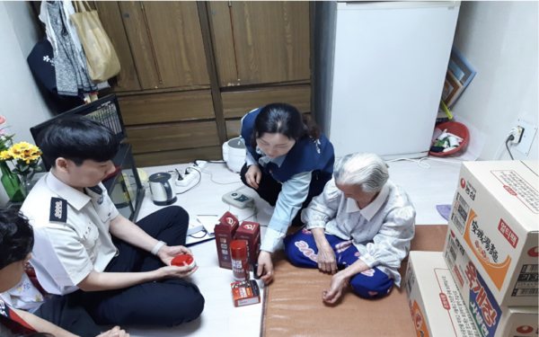 인천쪽방상담소 활동 사진