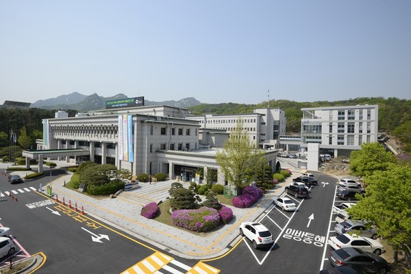 ▲ 의정부시청 전경.
