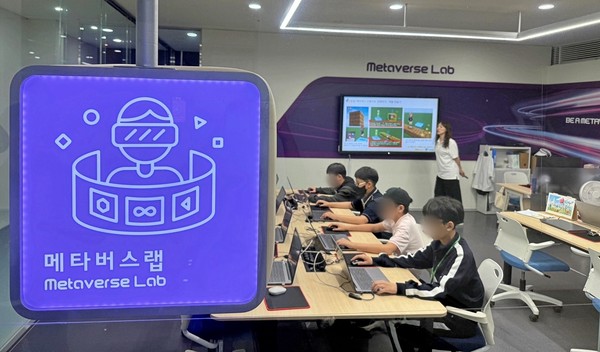 ▲ 아산시 청소년 방문 체험사진.