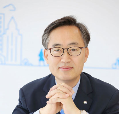 ▲ 유성훈 금천구청장.