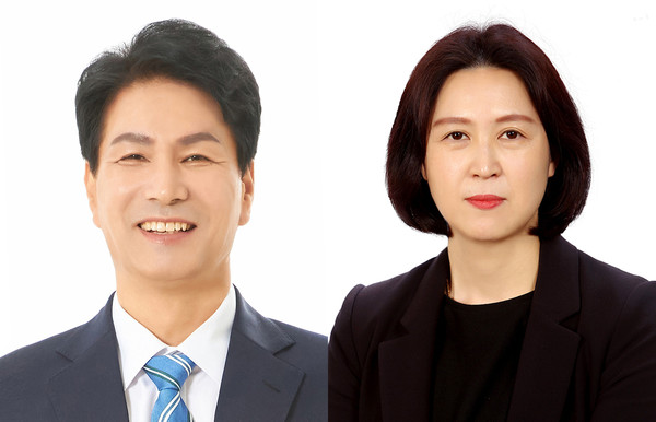 ▲ 김육영 위원장(왼쪽)과 강수진 부위원장(오른쪽).