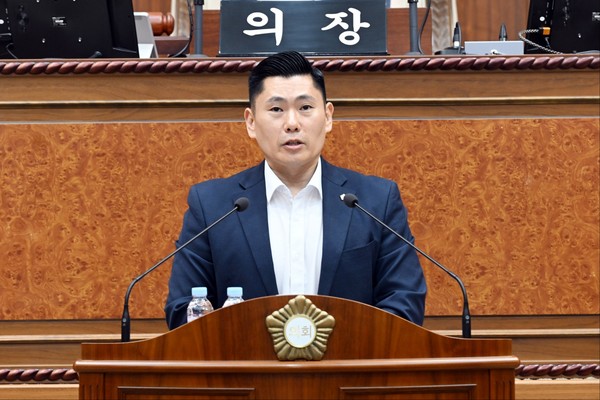 ▲ 의정부시의회 김지호 의원.