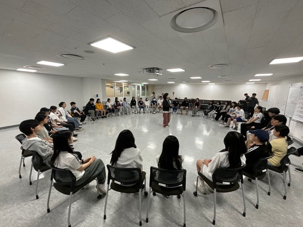 ▲ 꿈의극단 용인 수업사진.