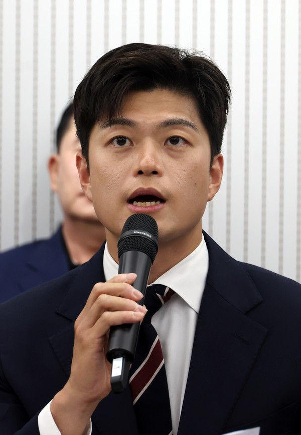 ▲ 발언하는 김용태 비대위원장. /뉴시스
