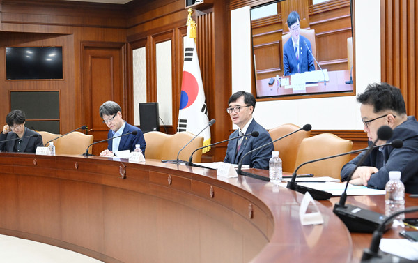 ▲ 임기근 기획재정부 2차관이 12일 서울 종로구 정부서울청사에서 관계부처 합동 ‘재정집행 점검회의’를 주재, 모두발언을 하고 있다. /뉴시스