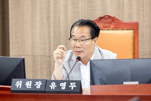 ▲ 발언하는 유영두 의원.