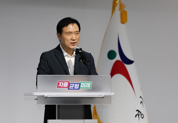 ▲ 임태희 교육감 시연회 현장 사진.