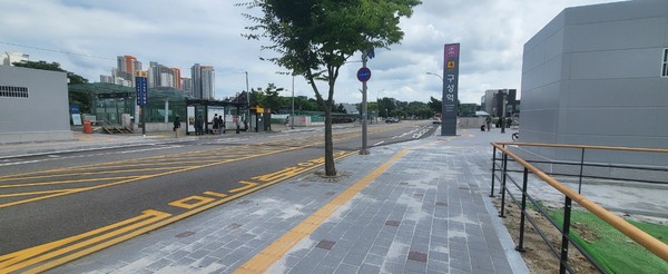 ▲ GTX-구성역 팻말 사진.