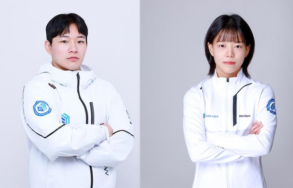 ▲ 정서연·김진희 선수.