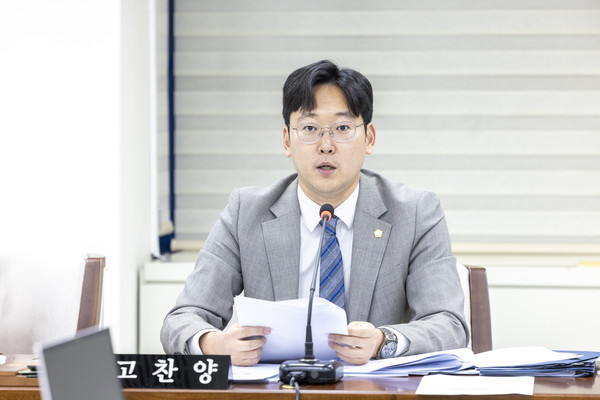 ▲ 고찬양 의원.