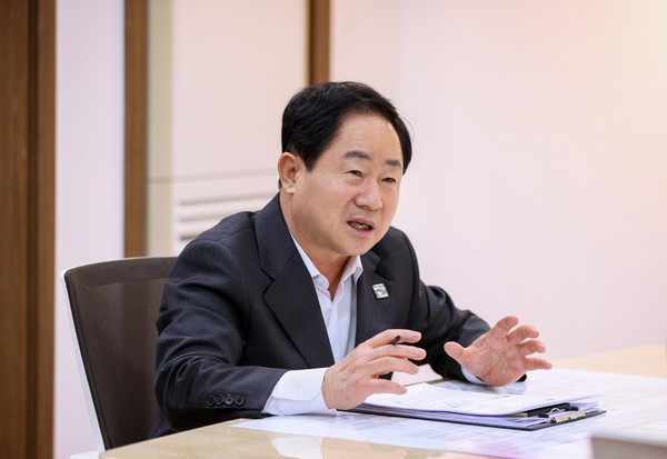 ▲ 주광덕 남양주시장.