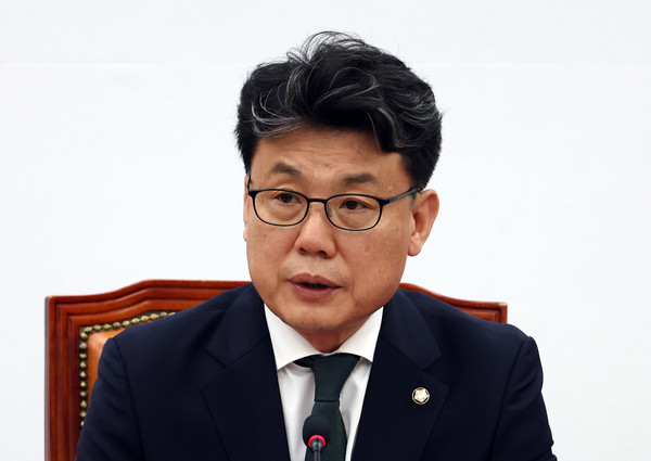 ▲ 진성준 정책위의장. /뉴시스