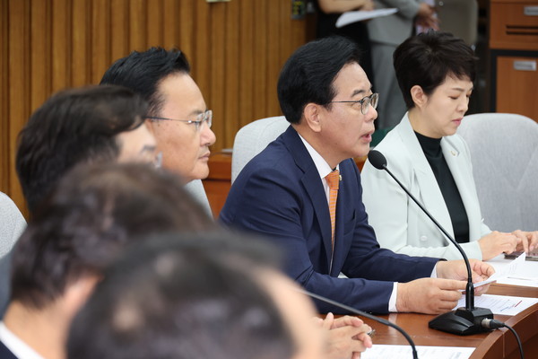 ▲ 원내대책회의 발언하는 송언석 원내대표. /뉴시스