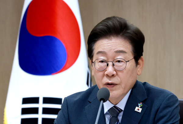 ▲ 국무회의 발언하는 이재명 대통령. /뉴시스