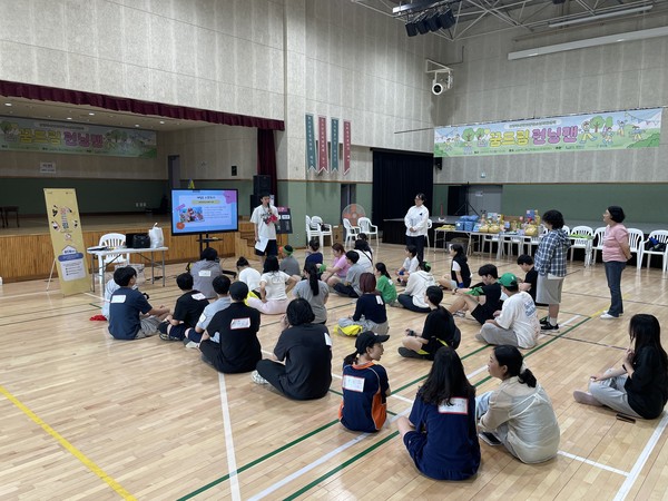 ▲ 남양주시 학교밖청소년지원센터 '꿈드림 런닝맨' 체육대회 개최 모습.