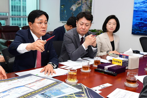 ▲ 계양~강화 고속도로 간담회 사진.