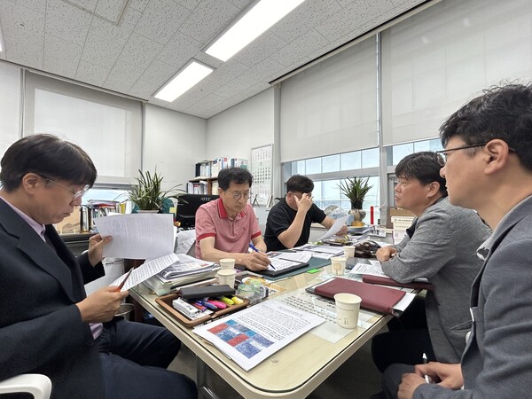 ▲ 고도제한 긴급 간담회 개최 모습.