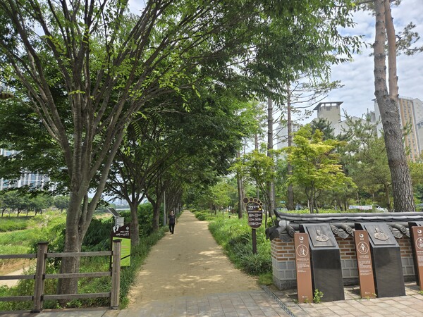 ▲ 경기도 평택시 바람길숲 전경.