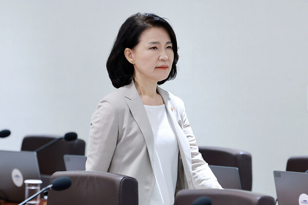 ▲ 국무회의 참석하는 이진숙 방송통신위원장. /뉴시스
