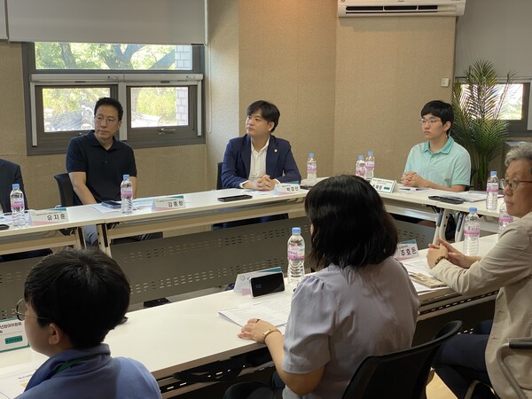 ▲ 청소년자율예산편성 결과공유회 개최 모습.