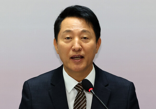 ▲ 인사말 하는 오세훈 서울시장. /뉴시스