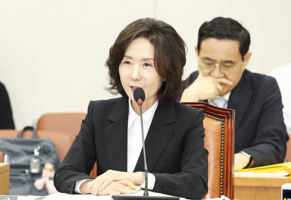 ▲ 인사청문회서 질문에 답하는 이진숙 후보자. /뉴시스