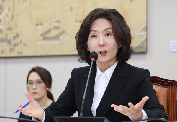 ▲ 이진숙 사회부총리 겸 교육부 장관 후보자. /뉴시스