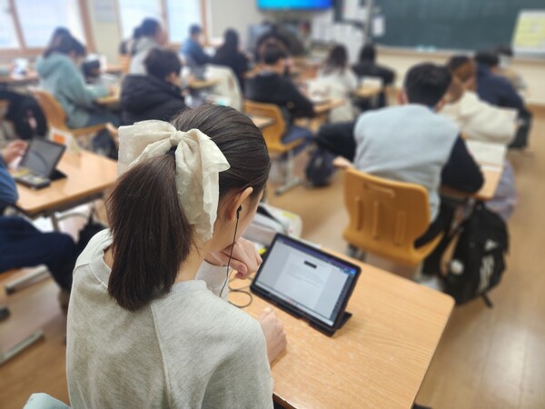 ▲ 지난해 치러진 맞춤형 학업성취도 자율평가. (자료사진 = 광주교육청 제공).