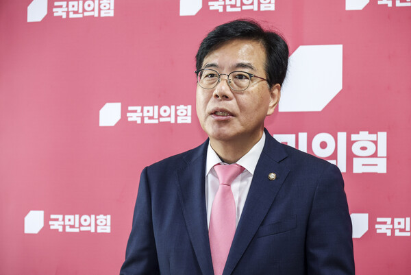 ▲ 입장발표하는 송언석 비대위원장. /뉴시스