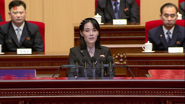 ▲ 김여정 북한 노동당 부부장. /뉴시스