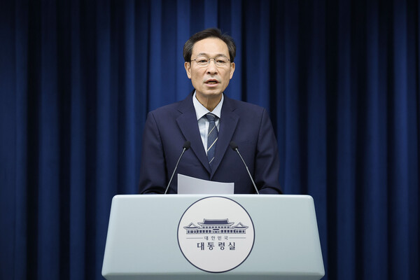 ▲ 우상호 정무수석. /뉴시스