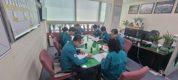 ▲ 오산시 어린이 안전 종합대책 회의 개최 모습.