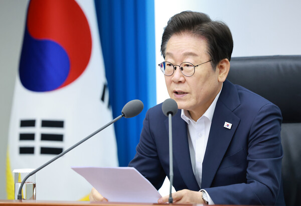 ▲ 비상경제점검 태스크포스 3차회의 발언 하는 이재명 대통령. /뉴시스