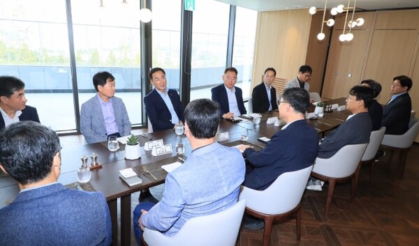 평택시 삼성전자 평택캠퍼스 임원진과 간담회 개최