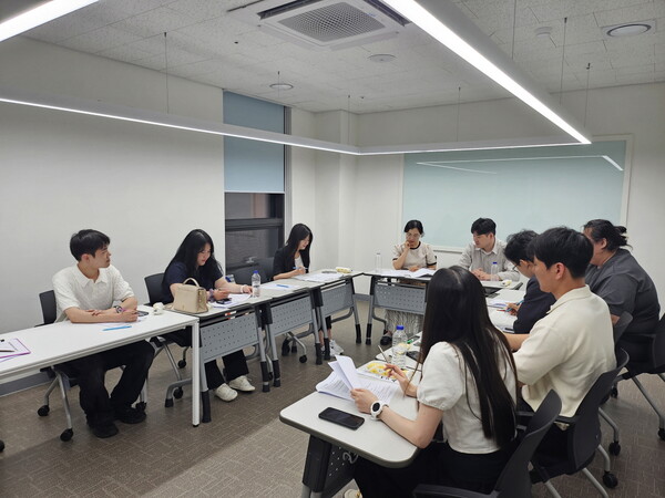 ▲ 청년행사기획단 회의 개최 모습.