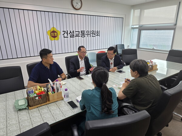 ▲ 고양 서구 교통소외지역 문제 해결을 위한 정담회 개최 모습.