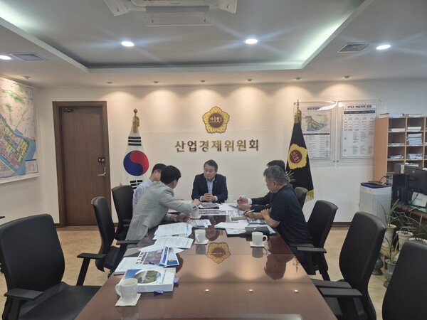▲ 심곡천 수질개선·친수공간 조성 간담회 개최 모습.