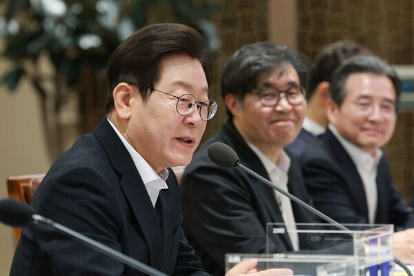 ▲ 나라재정 절약 간담회 발언하는 이재명 대통령. /뉴시스