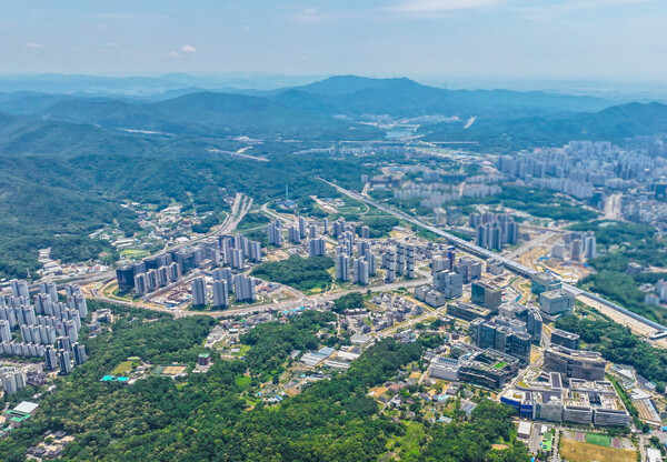 ▲ 과천지식정보타운 전경.
