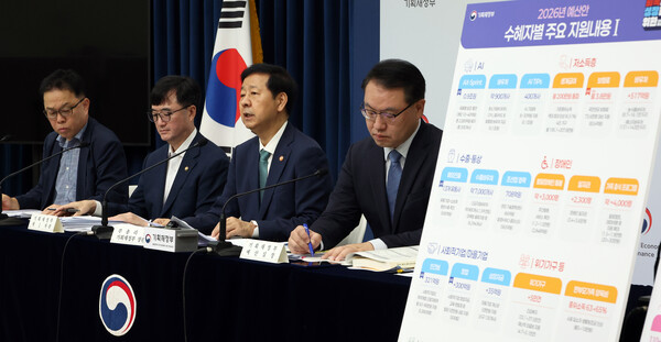 ▲ 2026년 예산안 발표하는 구윤철 부총리. /뉴시스