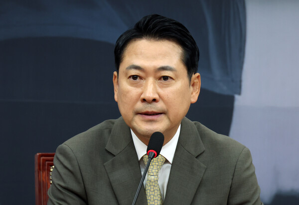 ▲ 정청래 대표 연설 입장발표하는 장동혁. /뉴시스